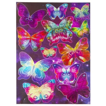 Наклейка Таинственные бабочки Декоретто L
