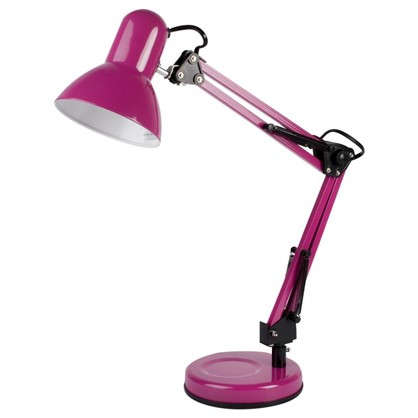 Настольная лампа Inspire Пикс 1xE27х40 Вт металл/пластик цвет розовый