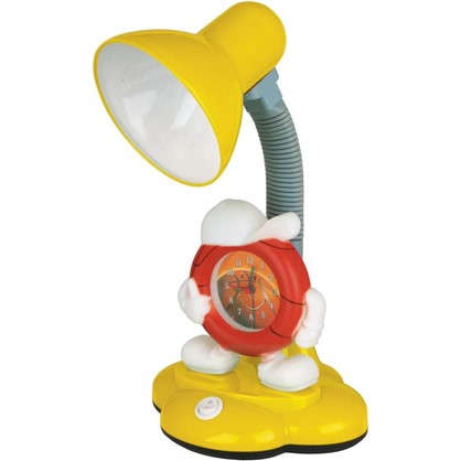Настольная лампа с часами Camel KD-388 цвет желтый