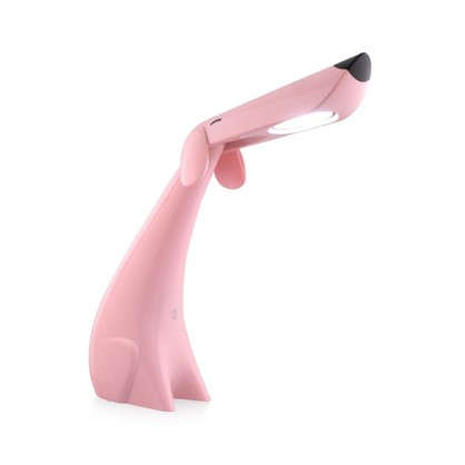 Настольный светильник светодиодный СТАРТ СТ71 Собака 8 Вт цвет розовый