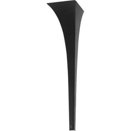 Ножка для стола 710мм цвет черный