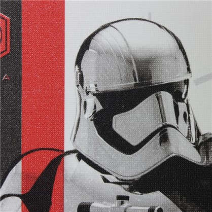 Обои 106х10 м флизелиновые бело-красные рисунок Star Wars