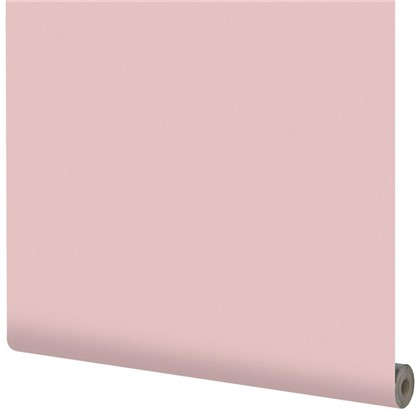 Обои на флизелиновой основке Inspire 1.06х10 м сталь цвет розовый