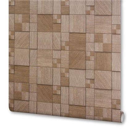 Обои Wood 984056 виниловые на флизелиновой основе цвет орех 1.06x10 м