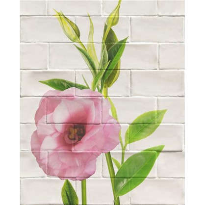 Панель ПВХ Цветы розовые малые 2700х375 мм