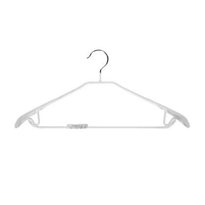 Плечики для легкой одежды резиновое покрытие размер 48-50 см металл цвет белый
