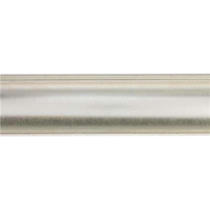 Потолочный плинтус Decomaster  D109-373 43х43х2000 мм цвет серебристый
