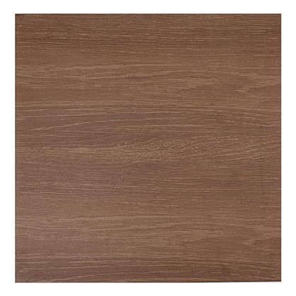 Напольная плитка Плессо 41.8х41.8 см 1.747 м2 цвет коричневый