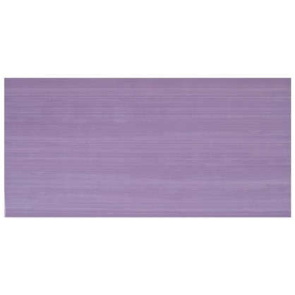 Плитка настенная Этюд 20х40 см 1.28 м2 цвет лиловый