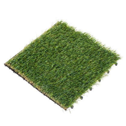 Плитка садовая Искусственная трава 40х40х2 см