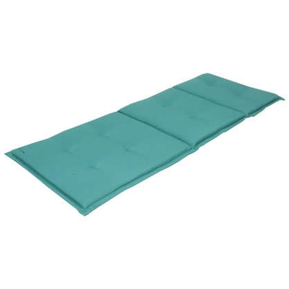Подушка для шезлонга голубая 165х65х5 см полиэстер