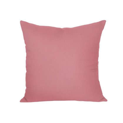 Подушка для стула 40х40 см габардин цвет розовый