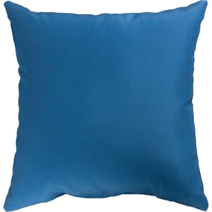 Подушка для стула Рогожка 40х40 см цвет синий