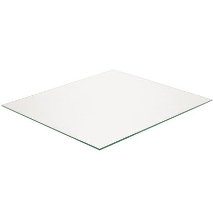 Полка прямоугольная 36.7х32 см прозрачное стекло
