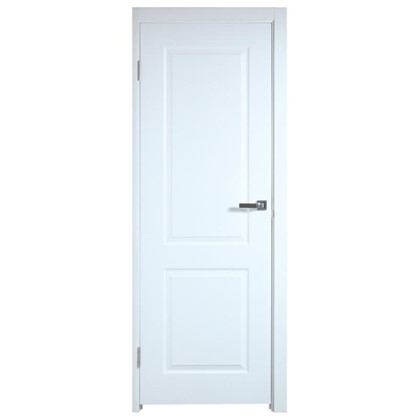 Полотно дверное глухое Австралия 200х80 см цвет белый