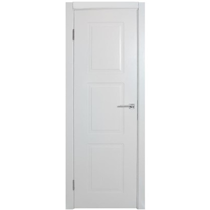 Полотно дверное глухое Британия 200х70 см цвет белый