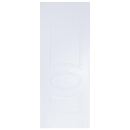 Полотно дверное глухое Дэлия 200х90 см цвет белый