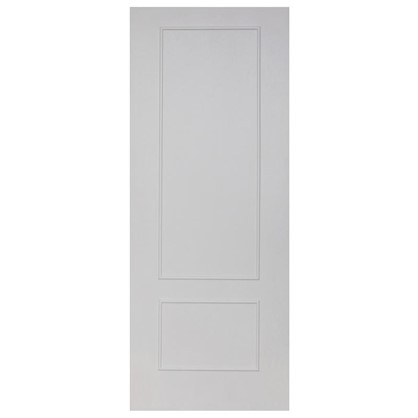Полотно дверное глухое ламинированное Классика 200х60 см цвет белый