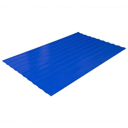 Профнастил С8 1.18x2 м с полиэстеровым покрытием 035 мм цвет синий