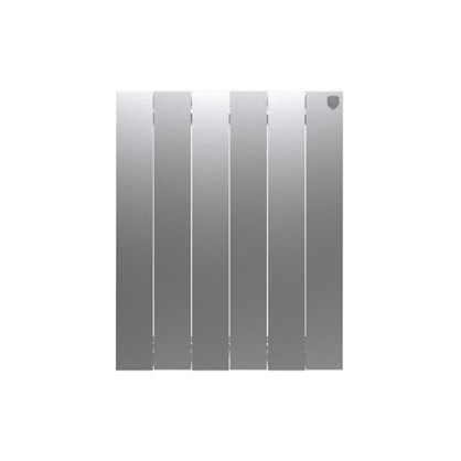 Биметаллический радиатор Royal Thermo Pianoforte 500/6 Silver Satin
