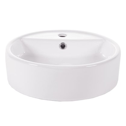 Раковина для ванной накладная Salsa Basin керамика 44 см цвет белый