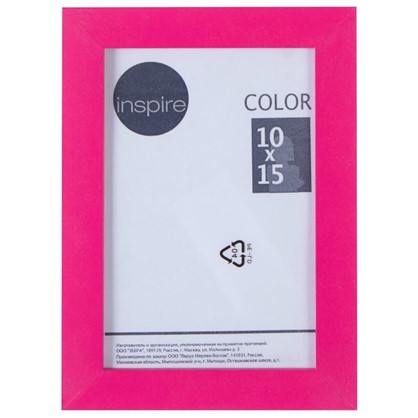 Рамка Inspire Color 10х15 см цвет фуксия