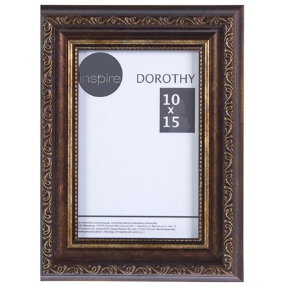 Рамка Inspire Dorothy цвет коричневый размер 10х15