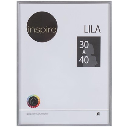 Рамка Inspire Lila 30х40 см цвет серебро