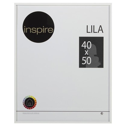 Рамка Inspire Lila 40х50 см цвет белый
