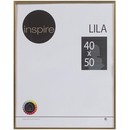 Рамка Inspire Lila 40х50 см цвет золото