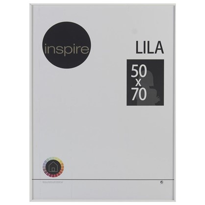 Рамка Inspire Lila 50х70 см цвет белый