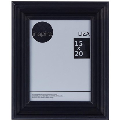 Рамка Inspire Liza 15x20 см цвет черный