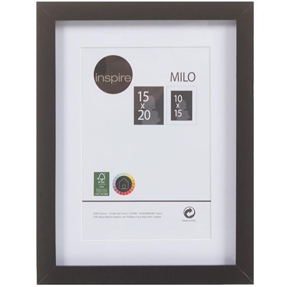Рамка Inspire Milo 15х20 см цвет черный