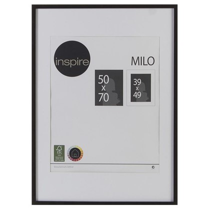 Рамка Inspire Milo 50х70 см цвет черный