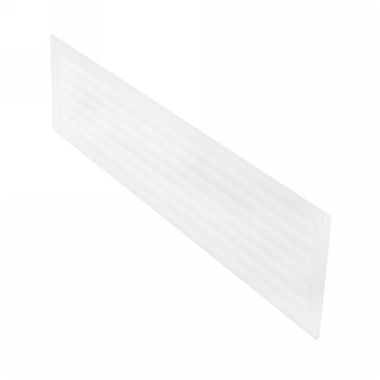 Решетка дверная вентиляционная Вентс МВ 450 462x124 мм цвет белый