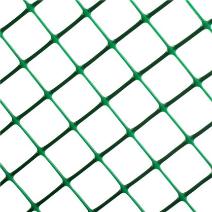 Решетка садовая размер ячейки 24х24 мм высота 50 см цвет хаки-зеленый