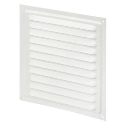 Решетка вентиляционная с сеткой Вентс МВМ 200 с 200х200 мм цвет белый