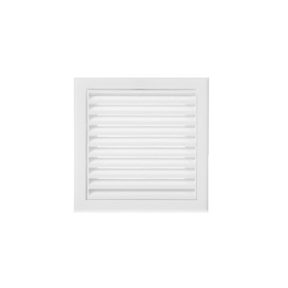 Решетка вентиляционная Вентс МВ 100 с 154х154 мм цвет белый
