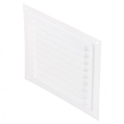 Решетки вентиляционная металлическая Вентс МВМ 150 с 150х150 мм цвет белый