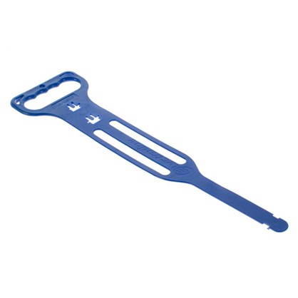 Ручка-держатель для шнура Electraline цвет синий