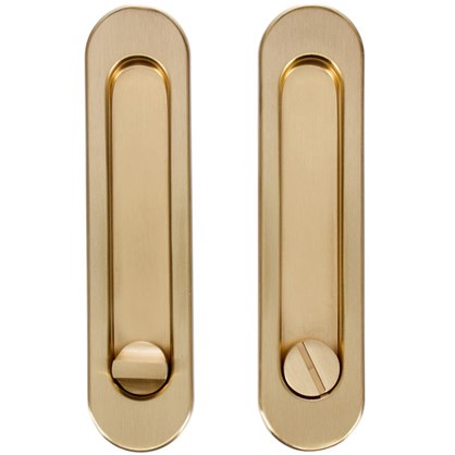Ручка для раздвижных дверей с механизмом SH011-BK SG-1 цвет матовое золото