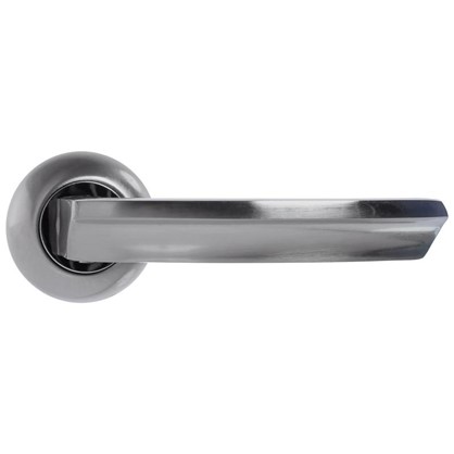 Ручка дверная на розетке Avers H-0893-A-NIS алюминий цвет матовый никель