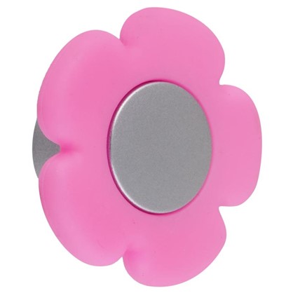 Ручка кнопка В-052 000 цвет сатин/розовый