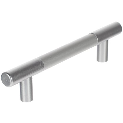 Ручка-рейлинг C15 96 мм алюминий/пластик цвет серебро