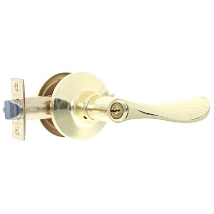 Ручка-защелка Avers 8091-01-G с ключом и фиксатором сталь цвет золото