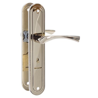 Ручки дверные на планке Apecs HP-85.0423-S-G цвет матовое золото