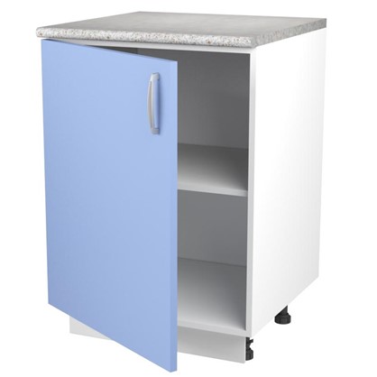 Шкаф напольный Лагуна Сп 85х60 см цвет голубой
