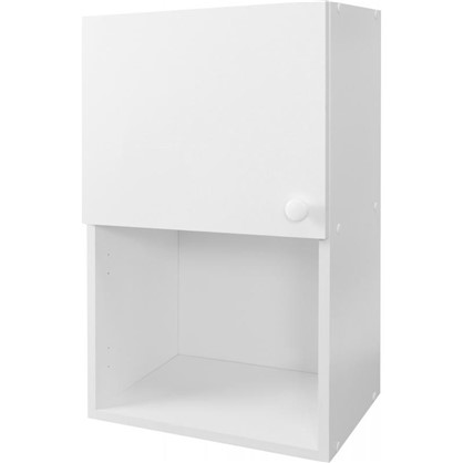 Шкаф навесной Бьянка Д с фасадом 67.6х40 см цвет белый