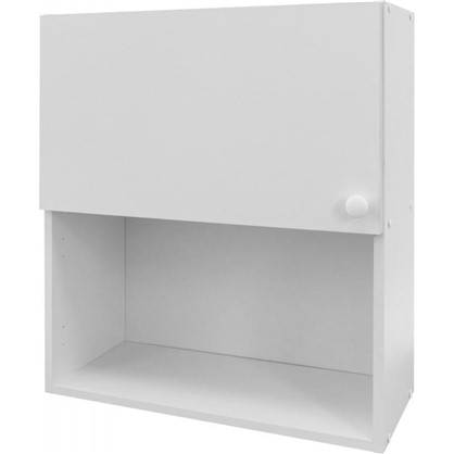 Шкаф навесной Бьянка Д с фасадом 67.6х60 см цвет белый