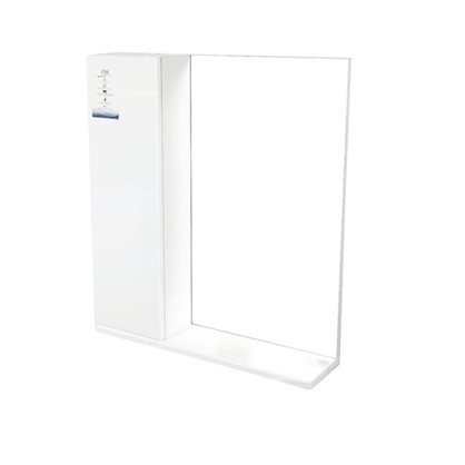 Зеркальный шкаф Eggo 60 см цвет белый